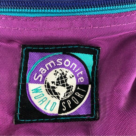 Vintage Samsonite World Sport Travel Bag - Picture 7 of 7
